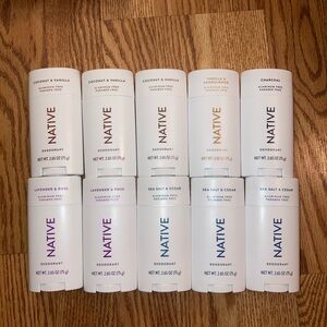 Native Deodorant 10 Variety Pack (some duplicates)